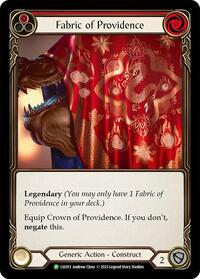 Fabric of Providence // Crown of Providence - LSS013 (LSS013) [Flesh and Blood Promo Cards]