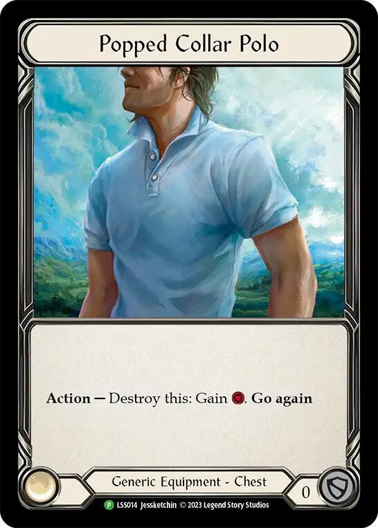 Popped Collar Polo - LSS014 [Flesh and Blood Promo Cards]
