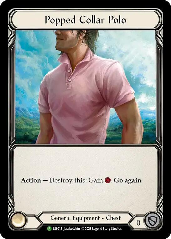Popped Collar Polo - LSS015 [Flesh and Blood Promo Cards]
