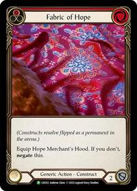 Fabric of Hope // Hope Merchant's Hood - LSS012 (LSS012) [Flesh and Blood Promo Cards]