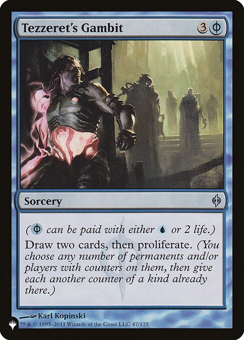 Tezzeret's Gambit (NPH-47) [The List]