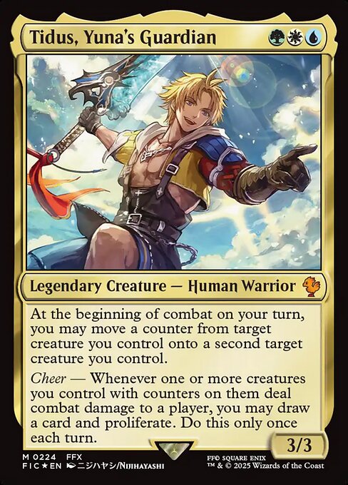 Tidus, Yuna's Guardian (224) [Final Fantasy Commander]