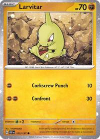 Larvitar - 105/197 (Cosmos Holo) (105/197) [Miscellaneous Cards and Products]