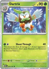 Dartrix - 014/197 (Cosmos Holo) (014/197) [Miscellaneous Cards and Products]