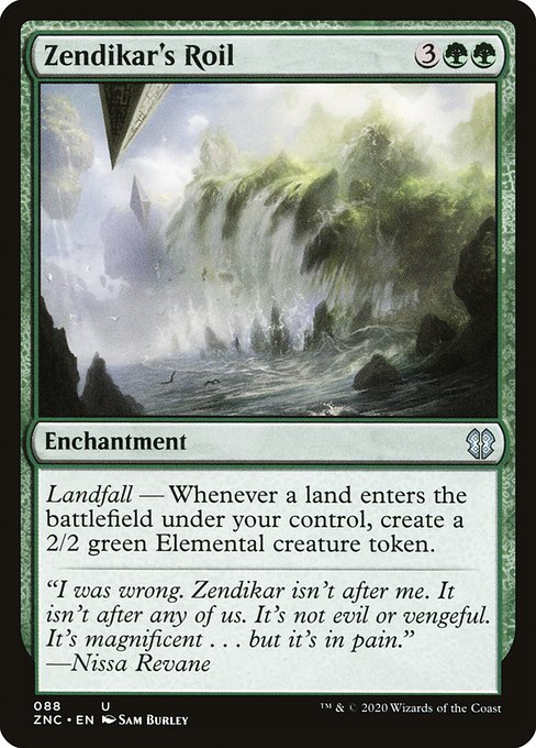 Zendikar's Roil (88) [Zendikar Rising Commander]
