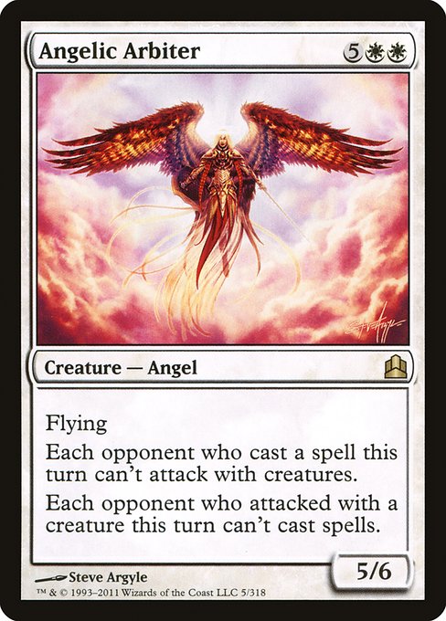 Angelic Arbiter (5) [Commander 2011]