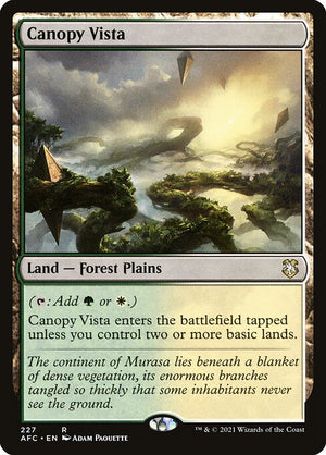 Canopy Vista (227) [Forgotten Realms Commander]