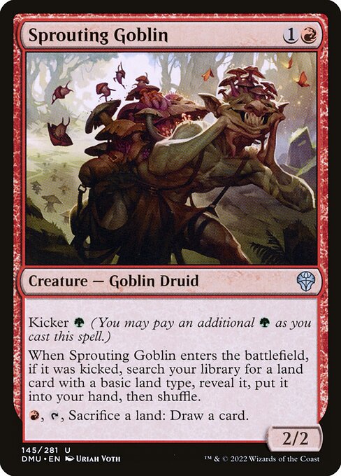 Sprouting Goblin (145) [Dominaria United]