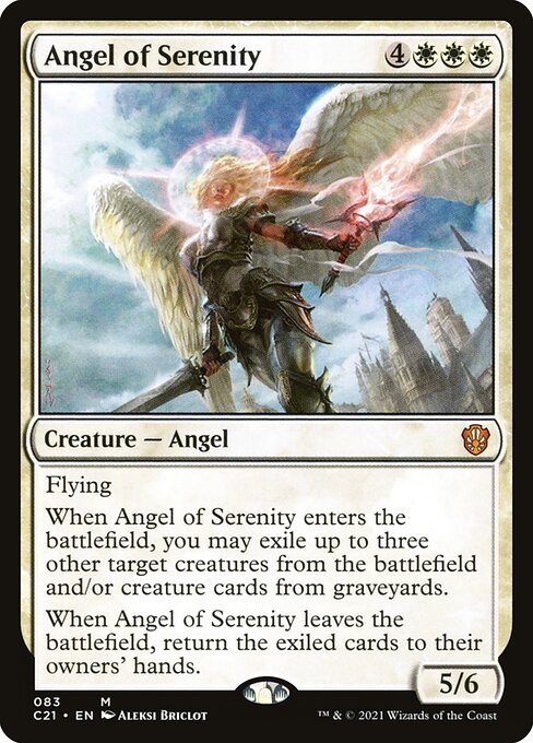 Angel of Serenity (83) [Commander 2021]