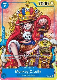 Monkey.D.Luffy (2nd Anniversary Stamped Promo) (P-043) [One Piece Promotion Cards]