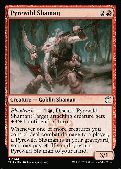 Pyrewild Shaman (144) [Ravnica: Clue Edition]