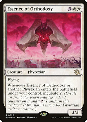 Essence of Orthodoxy (323) [March of the Machine]
