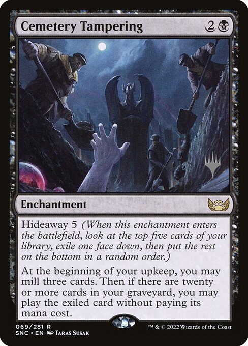 Cemetery Tampering (69p) [Streets of New Capenna Promos]