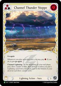 Channel Thunder Steppe - LGS365 (LGS365) [Flesh and Blood Promo Cards]