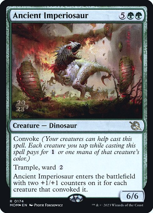 Ancient Imperiosaur (174s) [March of the Machine Promos]