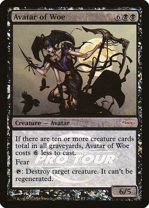 Avatar of Woe (2010) [Pro Tour Promos]