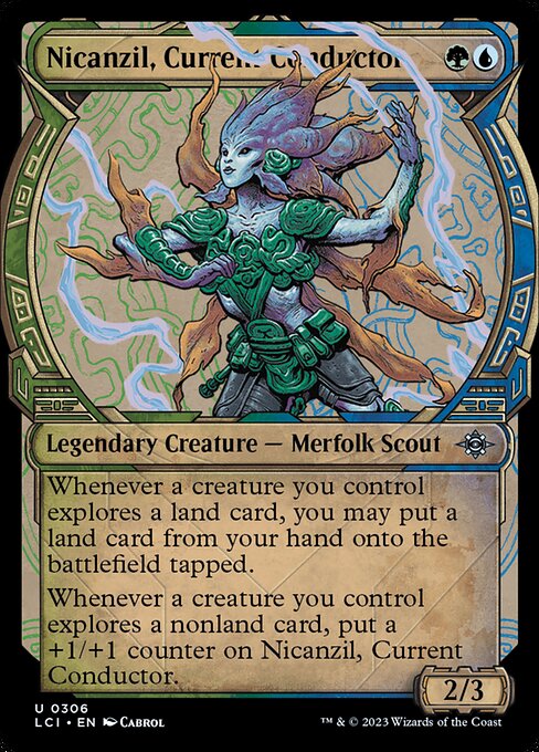 Nicanzil, Current Conductor (306) [The Lost Caverns of Ixalan] [Showcase]