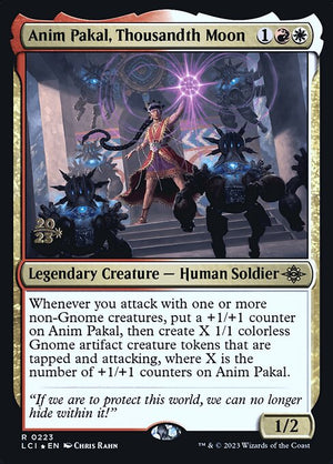 Anim Pakal, Thousandth Moon (223s) [The Lost Caverns of Ixalan Promos]