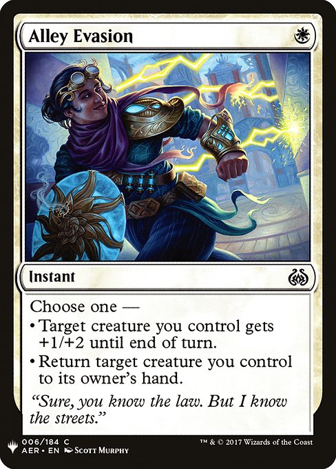 Alley Evasion (AER-6) [The List]