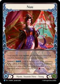 Nuu, Alluring Desire (NUU001) [Blitz Deck Part the Mistveil Nuu]