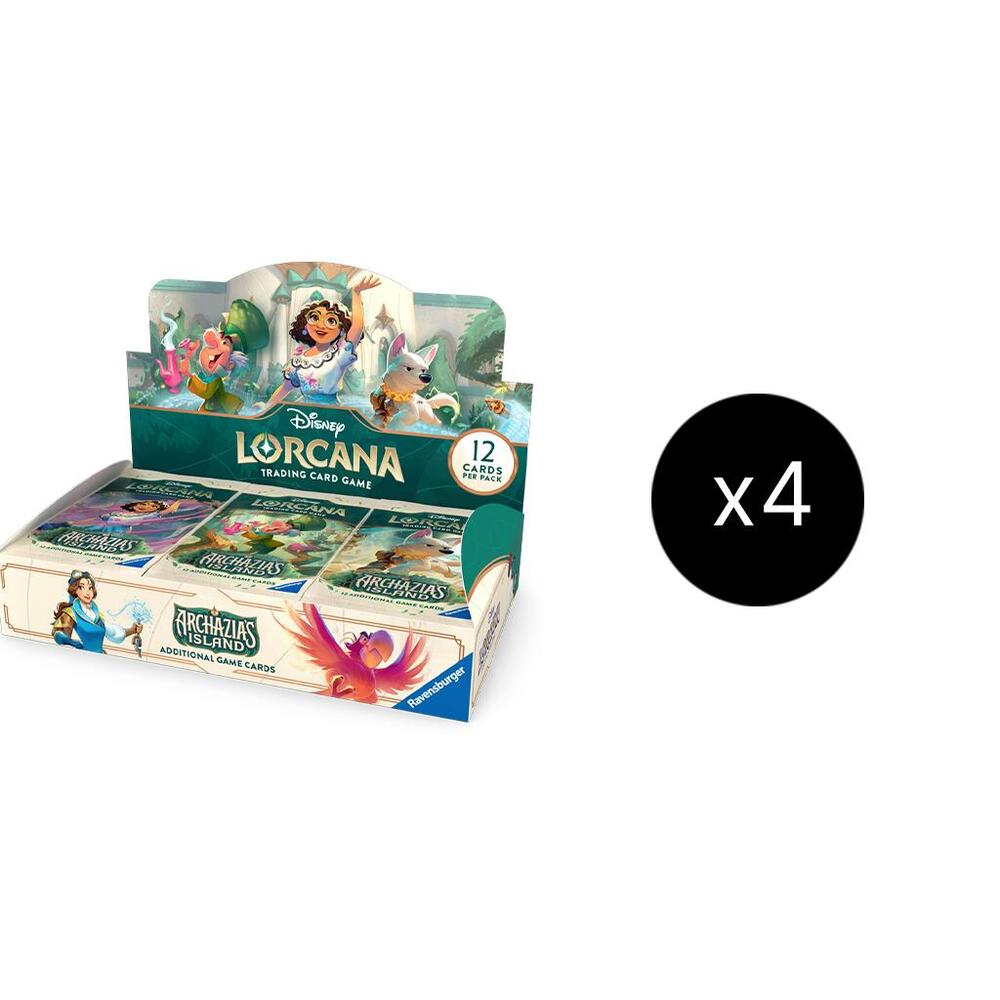 Disney Lorcana L'île d'Archazia Booster Box Case (FR)