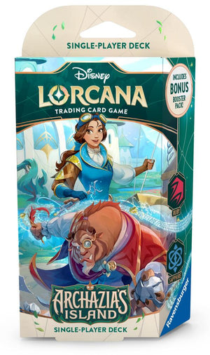Disney Lorcana Archazias Island Starter Deck Ruby and Sapphire