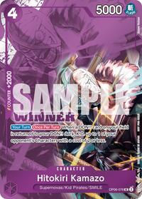 Hitokiri Kamazo (Winner Pack 2025 Vol. 1) (OP06-076) [One Piece Promotion Cards]