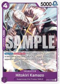 Hitokiri Kamazo (Tournament Pack 2025 Vol. 1) (OP06-076) [One Piece Promotion Cards]
