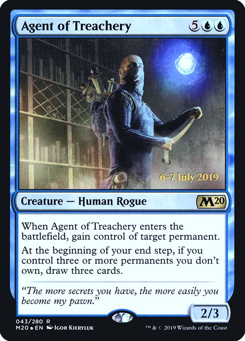 Agent of Treachery (43s) [Core Set 2020 Promos]