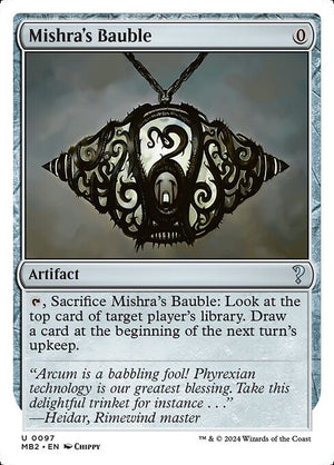 Mishra's Bauble (97) [Mystery Booster 2]