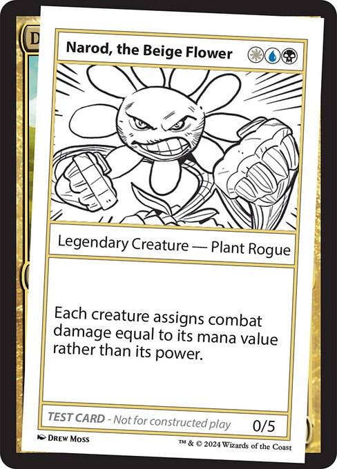 Narod, the Beige Flower (999-NTBF) [Mystery Booster 2]