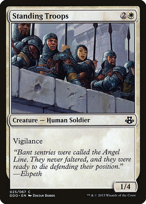Standing Troops (25) [Duel Decks: Elspeth vs. Kiora]