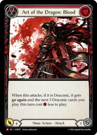 Art of the Dragon: Blood (HNT071) [The Hunted]