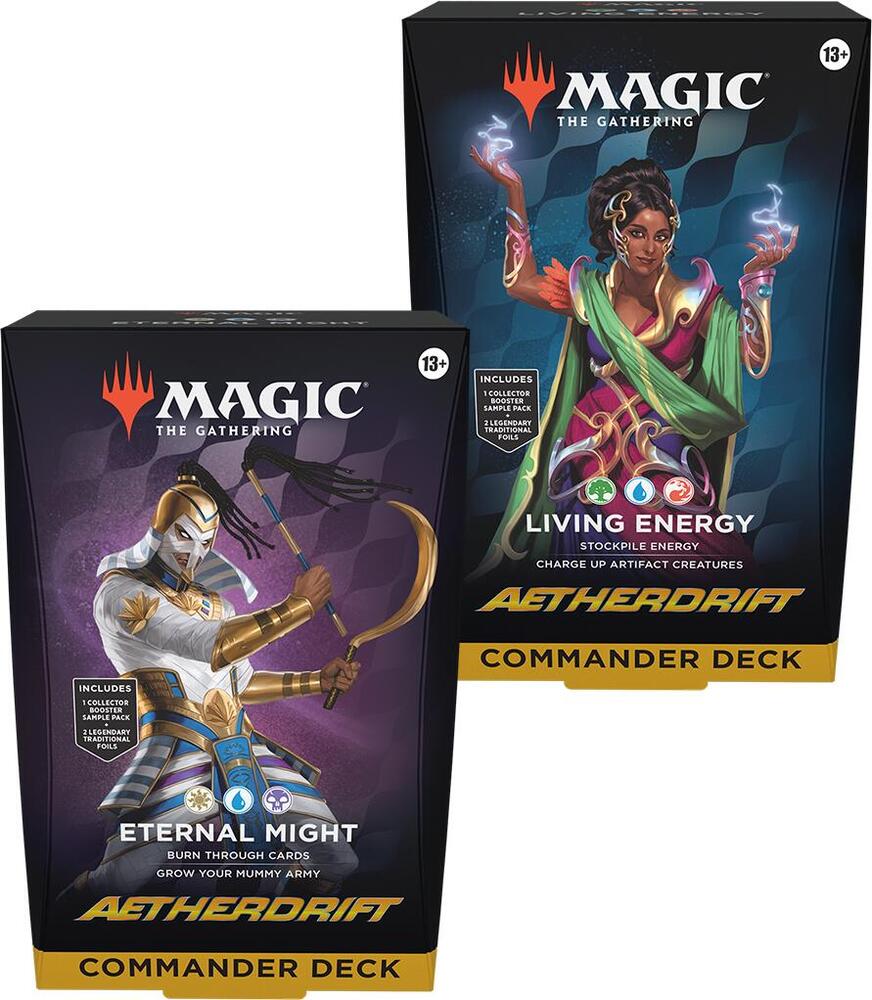 Aetherdrift Commander Decks Set of 2