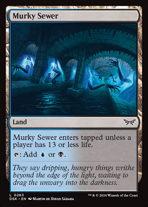 Murky Sewer (263) [Duskmourn: House of Horror]