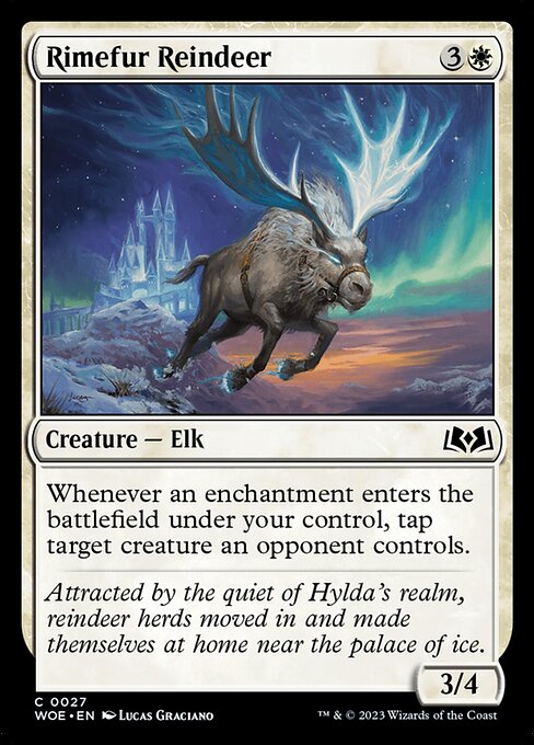 Rimefur Reindeer (27) [Wilds of Eldraine]