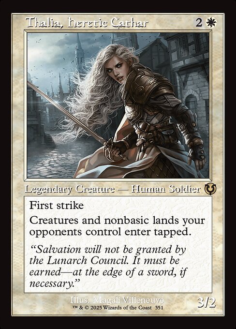 Thalia, Heretic Cathar (351) [Innistrad Remastered]