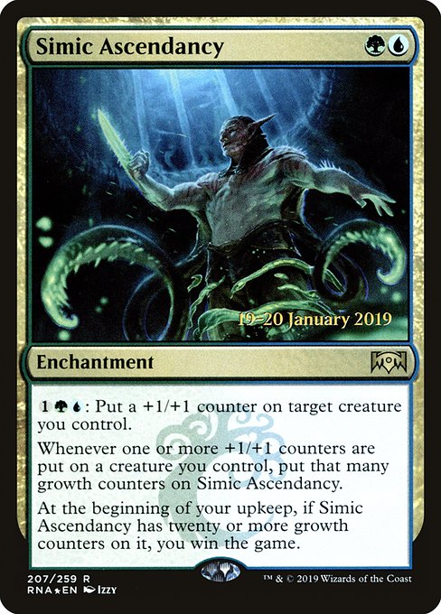 Simic Ascendancy (207s) [Ravnica Allegiance Promos]