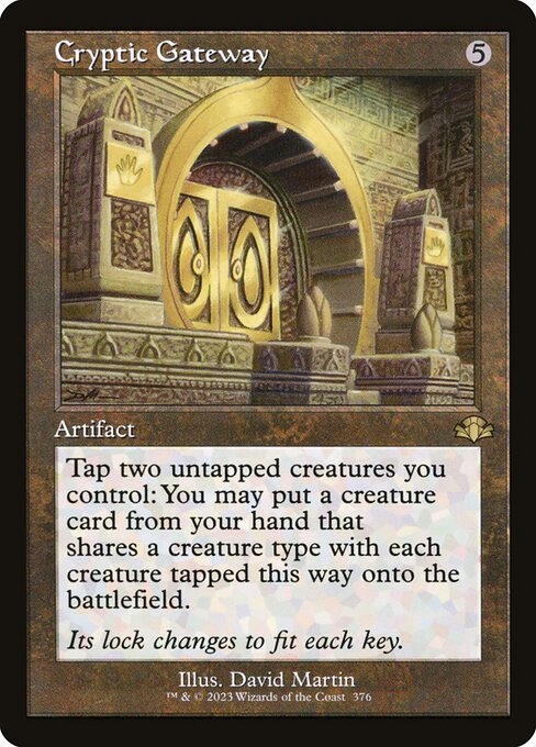 Cryptic Gateway (376) [Dominaria Remastered]