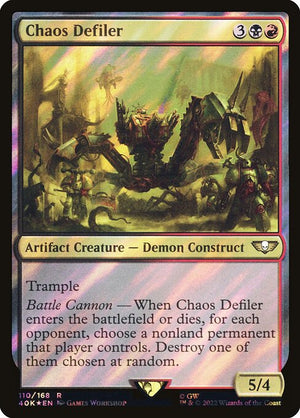 Chaos Defiler (110★) [Warhammer 40,000 Commander]