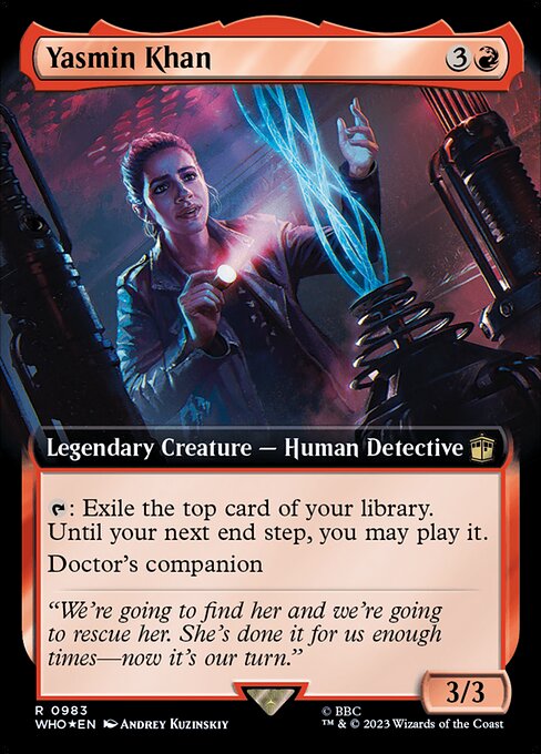 Yasmin Khan (983) [Doctor Who] [Extended Art]