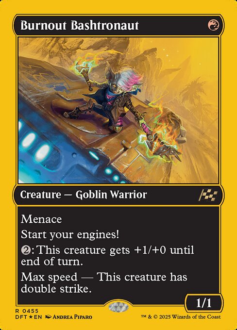 Burnout Bashtronaut (455) [Aetherdrift]