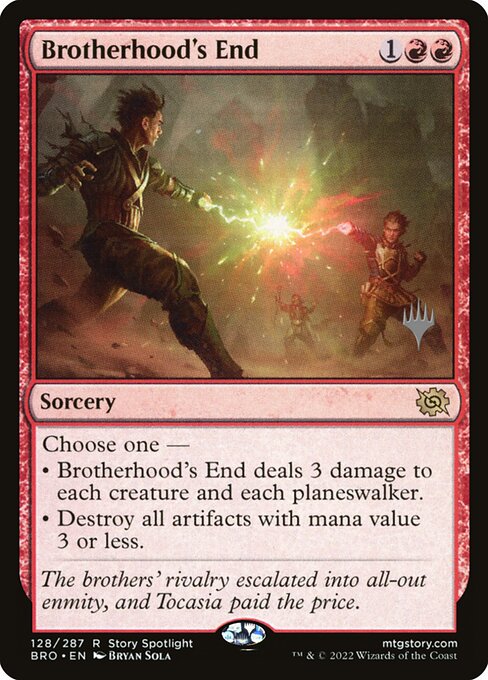 Brotherhood's End (128p) [The Brothers' War Promos]
