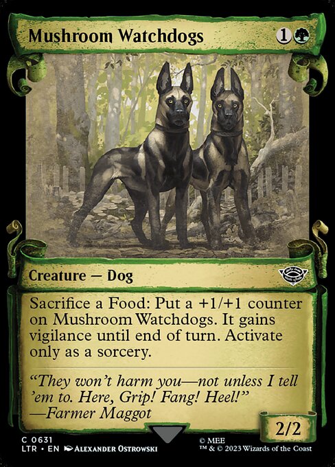 Mushroom Watchdogs (631) [The Lord of the Rings: Tales of Middle-earth] [Showcase]