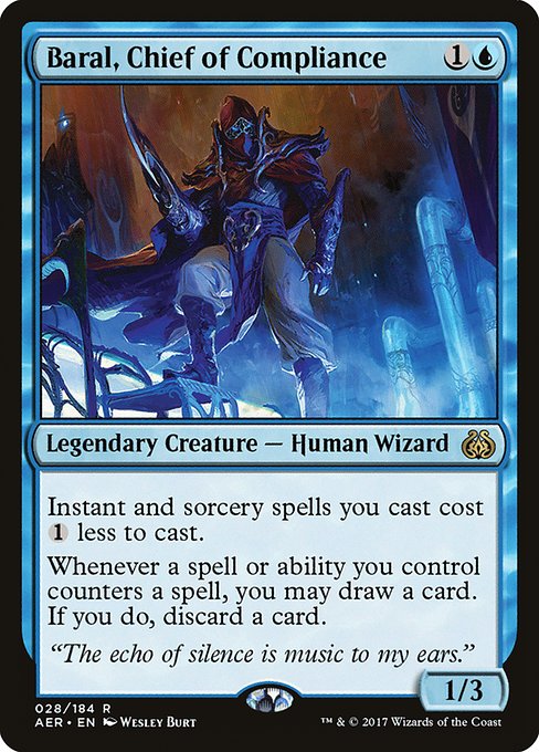 Baral, Chief of Compliance (28) [Aether Revolt]