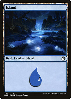 Island (381) [Innistrad: Midnight Hunt]