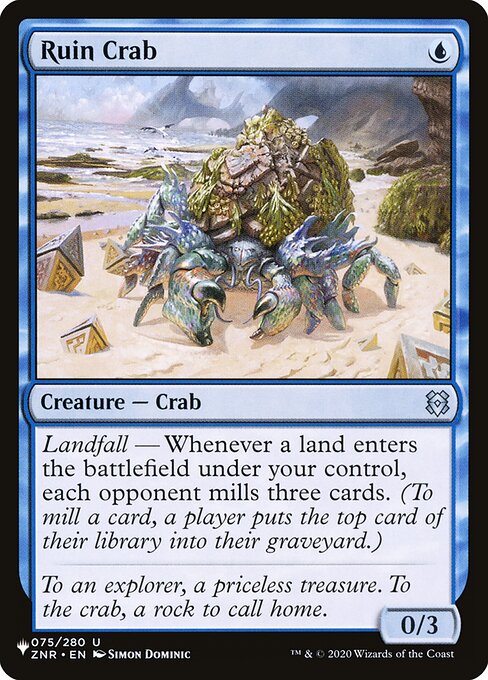 Ruin Crab (ZNR-75) [The List]