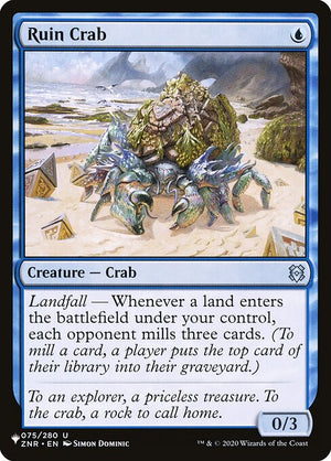 Ruin Crab (ZNR-75) [The List]