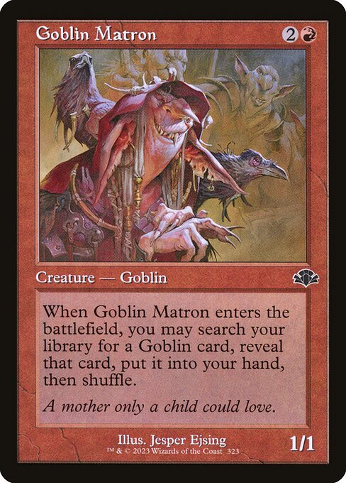 Goblin Matron (323) [Dominaria Remastered]