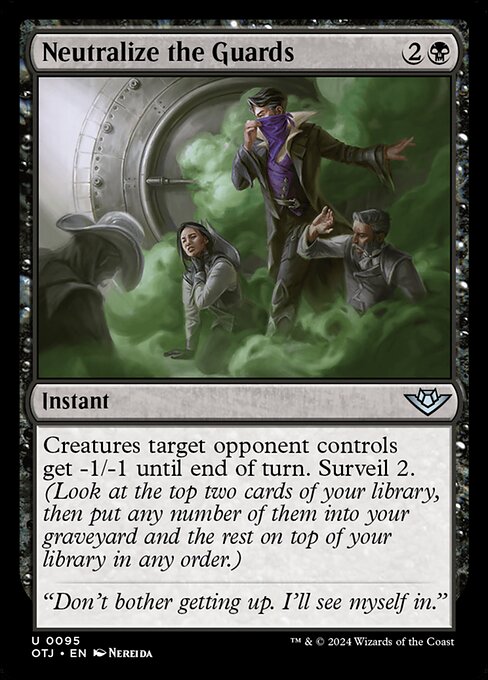Neutralize the Guards (95) [Outlaws of Thunder Junction]